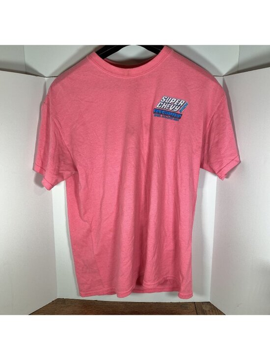 Gildan Tops - 2014 Super Chevy Show Womens Size Large Double Side Gildan Shirt Pink
